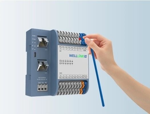 購入 Decowell Cc-Link Ie フィールド 基本 I/O モジュール 8di8do PLC のデジタル 量 モジュール online manufacture